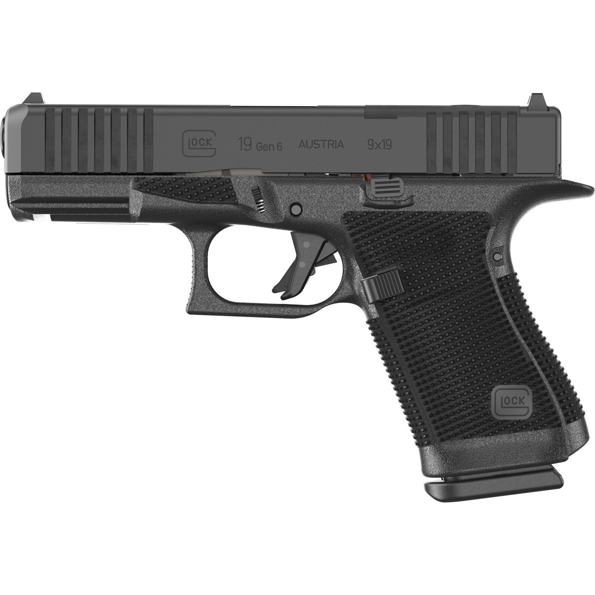 Glock G19 Gen6 9mm 15-Round Optic Ready Handgun